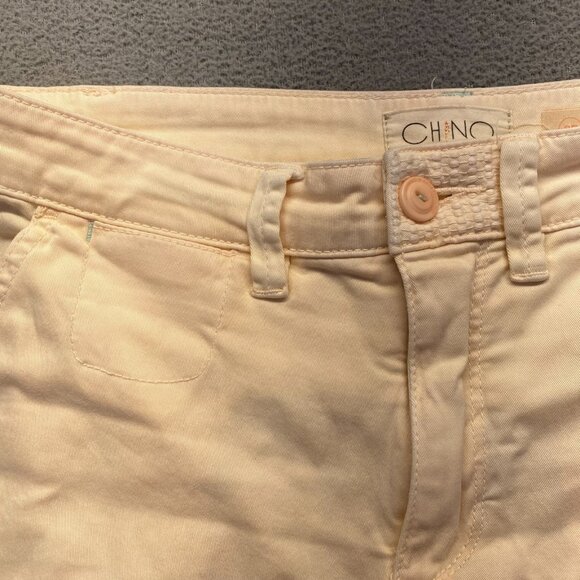 Anthropologie‎ Womens Relaxed Fit Chino Pants Size 27,Pink,Pockets,Zipper - Picture 11 of 11